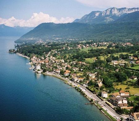 Hotel Restaurant Le Panorama Neuvecelle Bagian luar foto