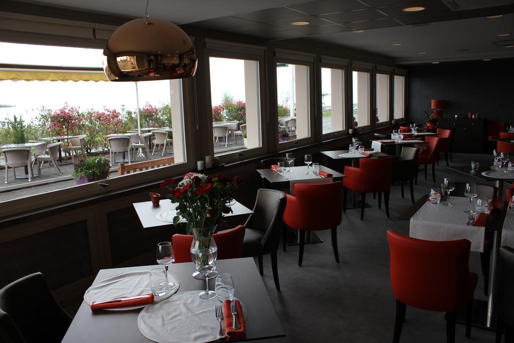 Hotel Restaurant Le Panorama Neuvecelle Bagian luar foto